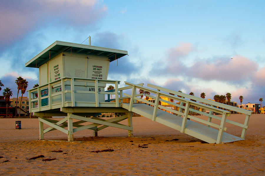 Lifeguard Tower Digital Art by Antonino Escalante - Fine Art America