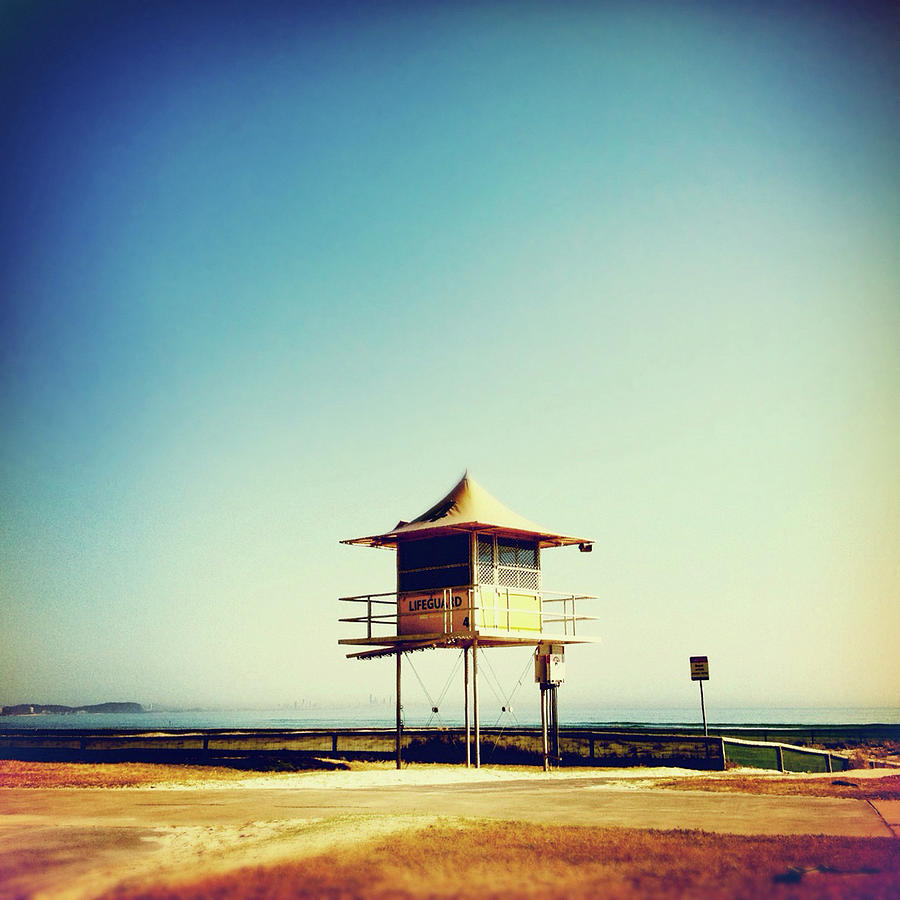 Lifeguard Tower At The Beach Photograph by Jodie Griggs