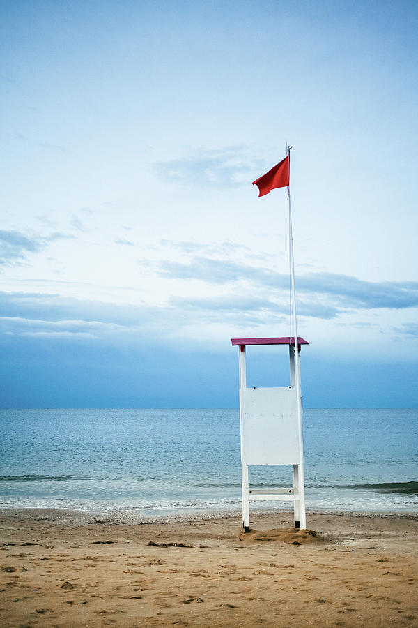 Lifeguard Tower Photograph by Deimagine