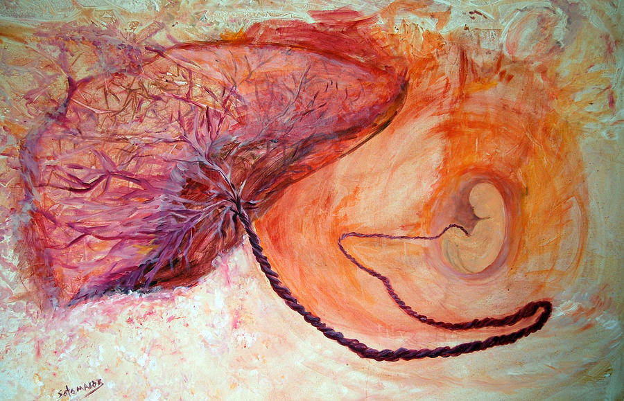 Lifeline Painting by Gladiola Sotomayor