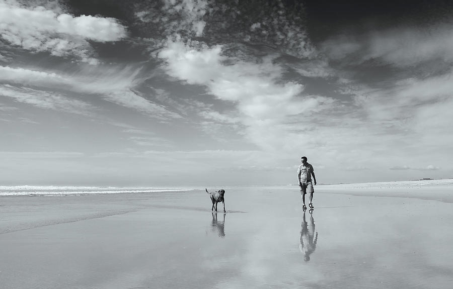 Lifes A Beach Photograph by Karen Van Eyken