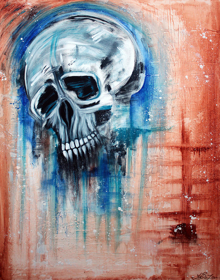 Cool Painting - Lifes True Face by Laura Barbosa