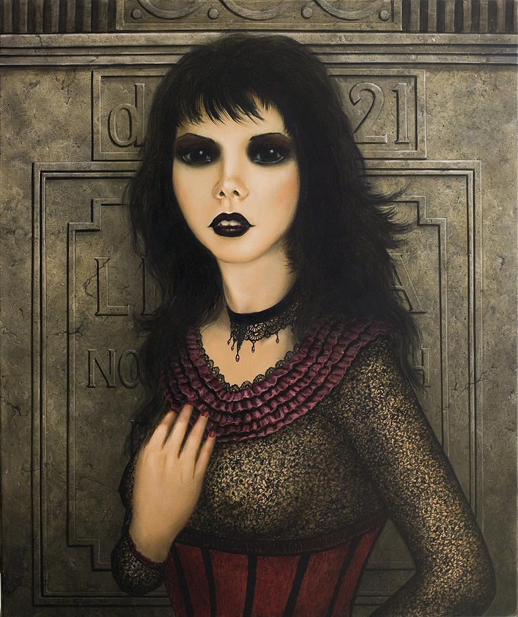 Ligeia Painting by John Silver