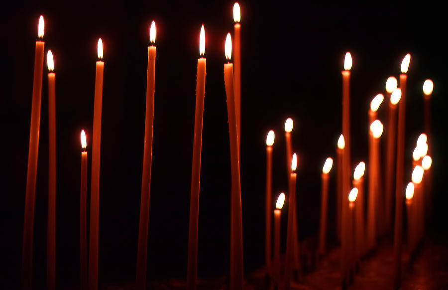 Light a Candle Say a Prayer Photograph by KG Thienemann