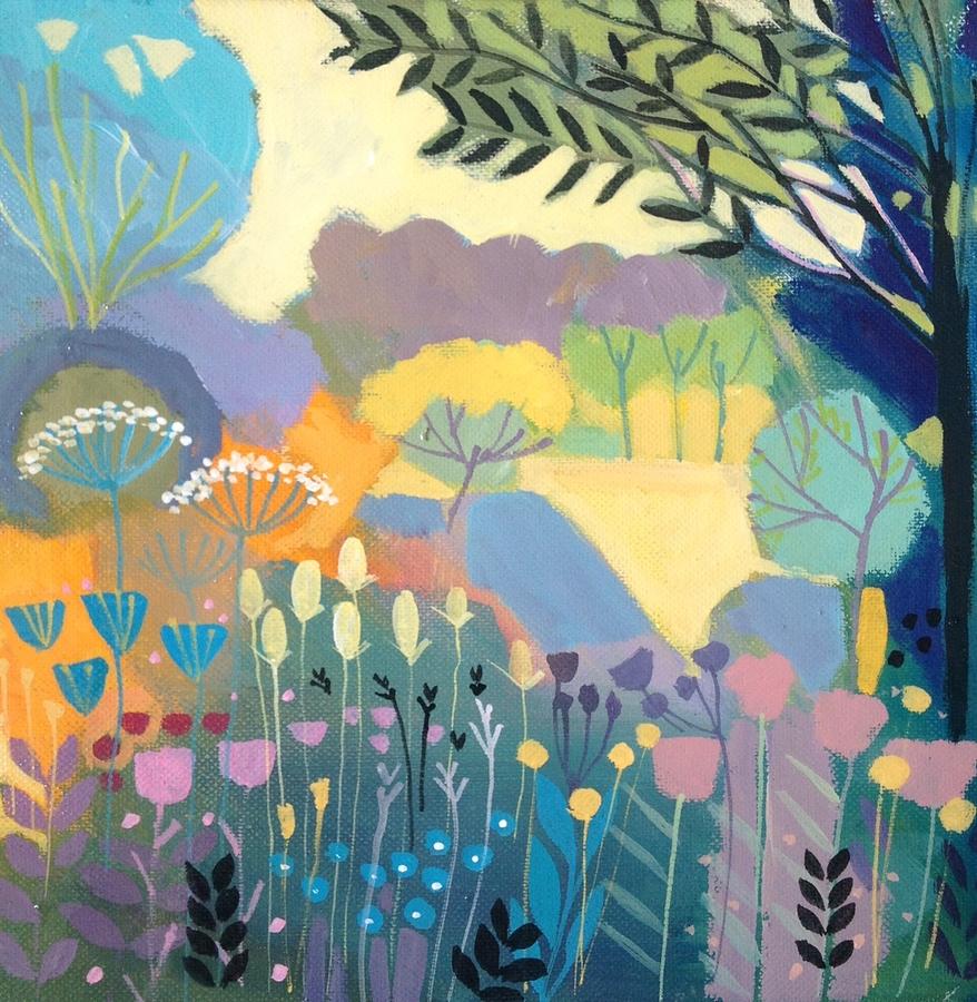 Light And Shade Painting by Annabel Burton