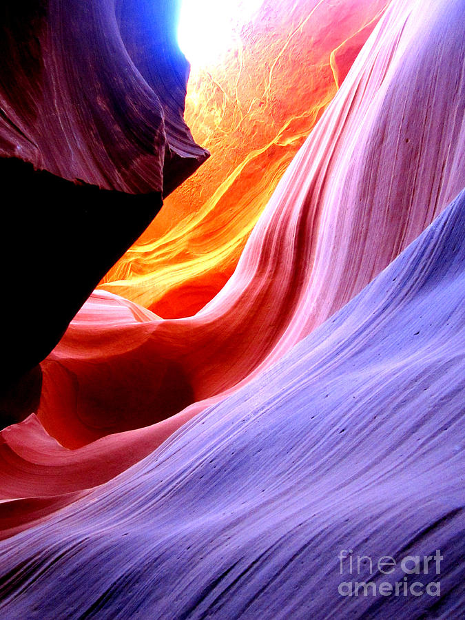 light symphony of Antelope canyon #2 Photograph by Kumiko Mayer