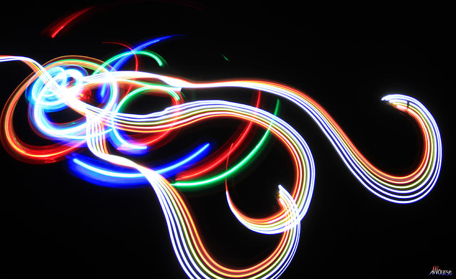 Light Art Photograph by Andrew Nourse