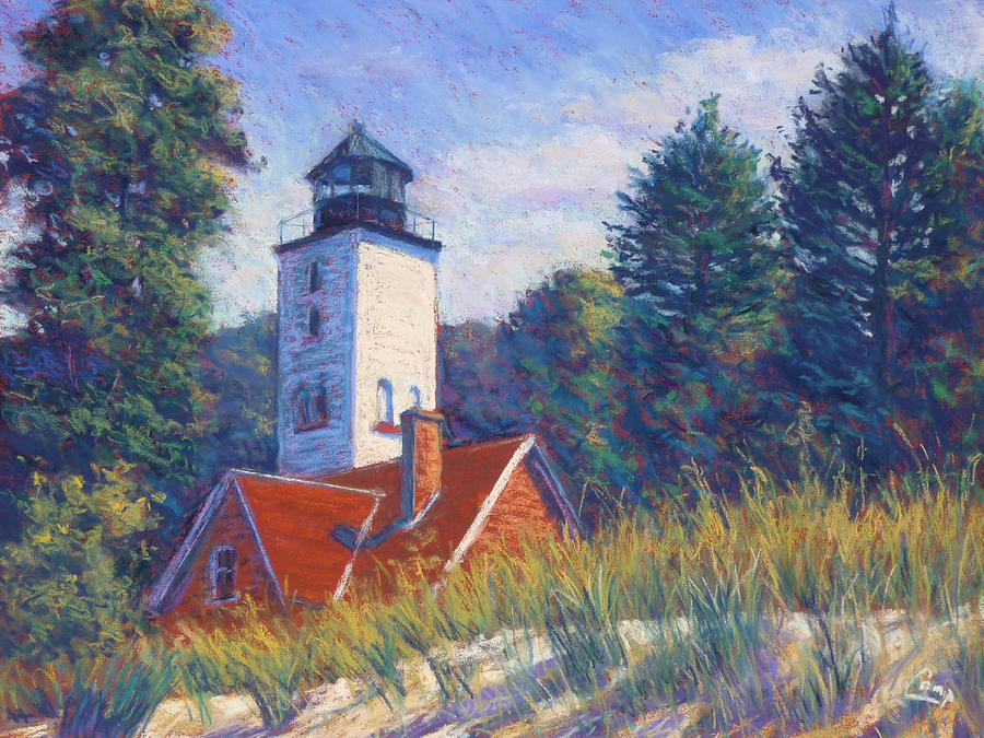 Light at Presque Isle Painting by Michael Camp