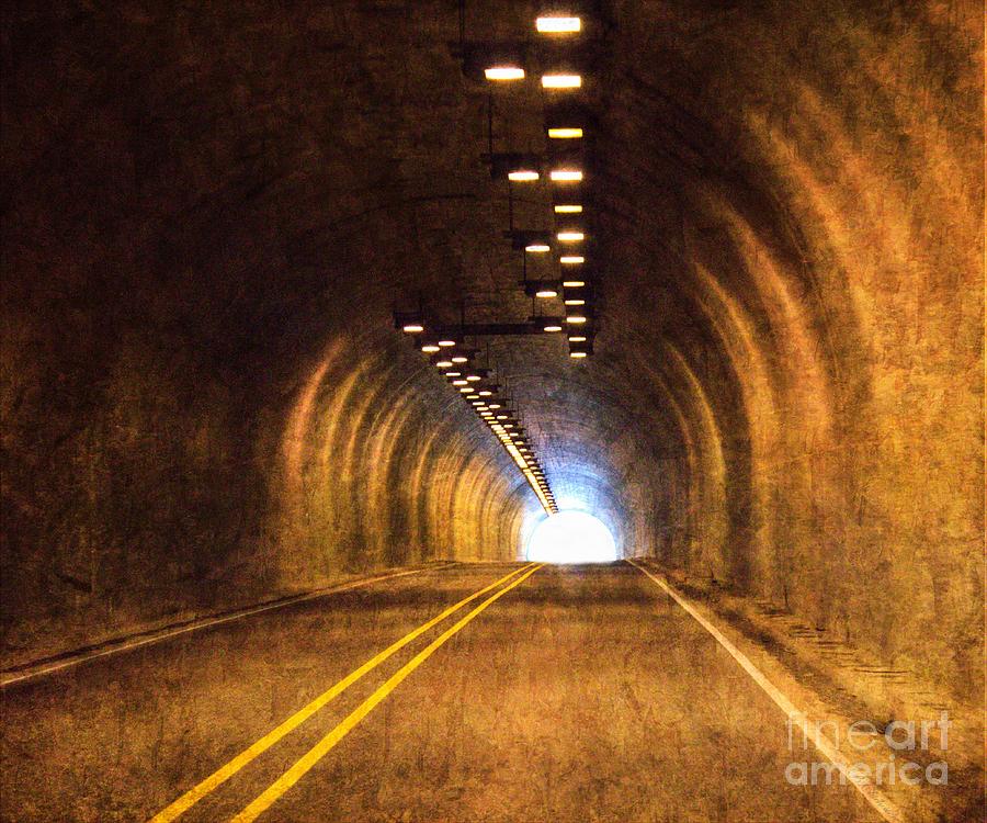 Light At the End of the Tunnel Photograph by Barbara Chichester