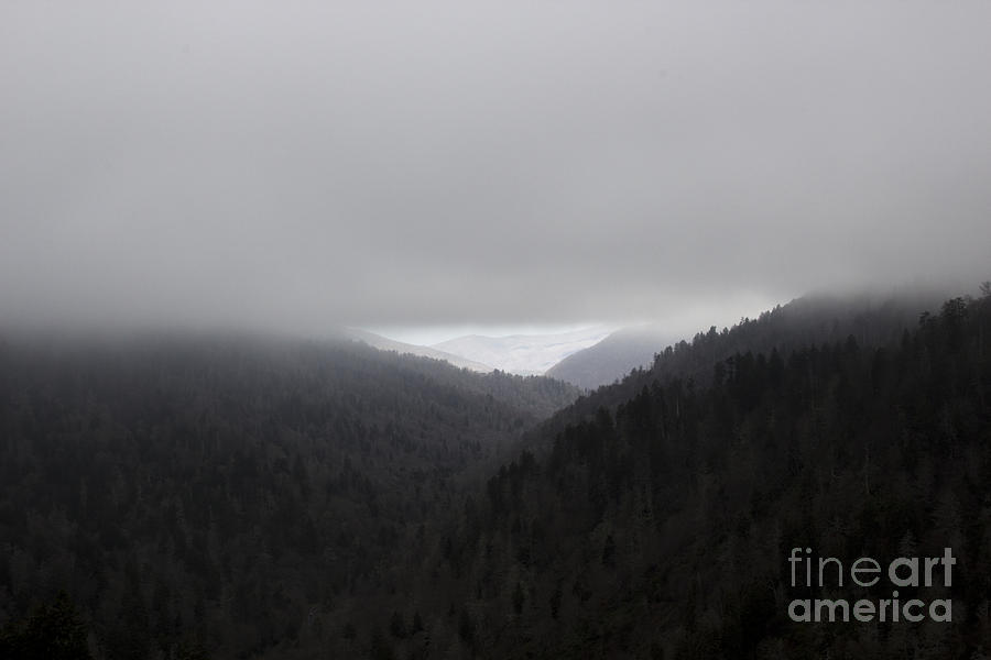Smokey Mountains Photograph - Light at the end of the Tunnel by Michael Waters