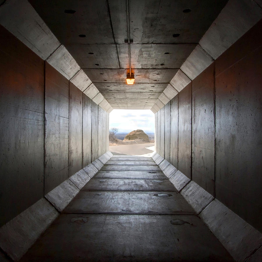 Unique Photograph - Light at the End of the Tunnel by Wendy Thompson