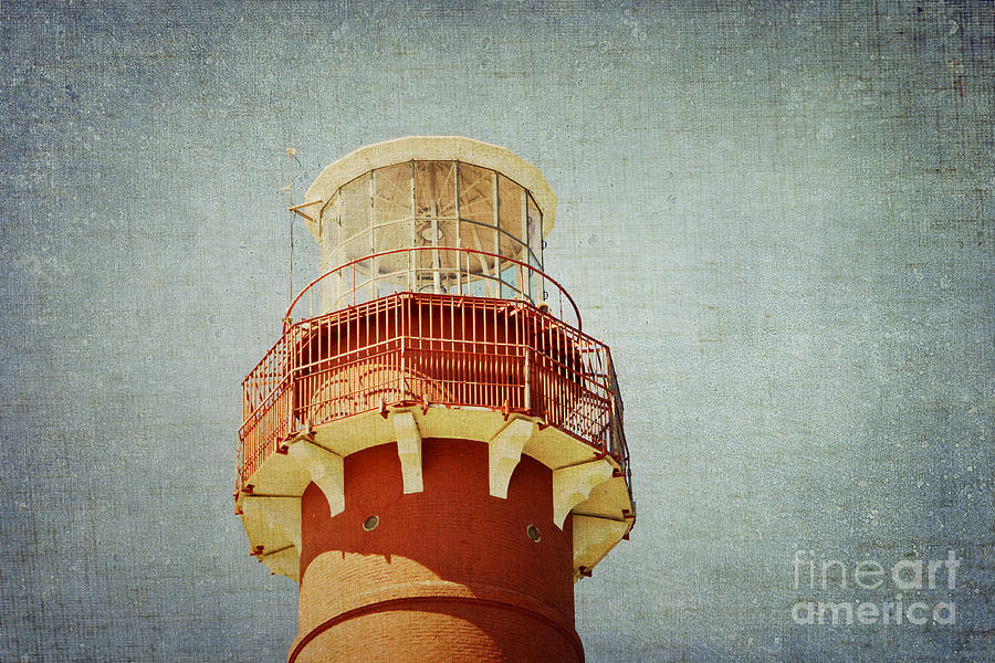 Lighthouse Photograph - Light at the Top by Bob and Nancy Kendrick