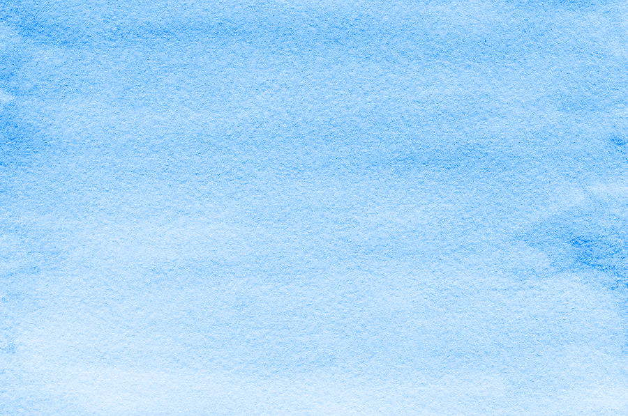 Light blue watercolor background Photograph by Flavio Coelho