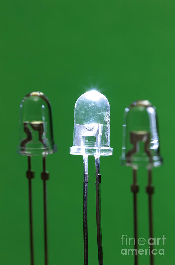 Still Life Photograph - Light-emitting Diodes by GIPhotoStock