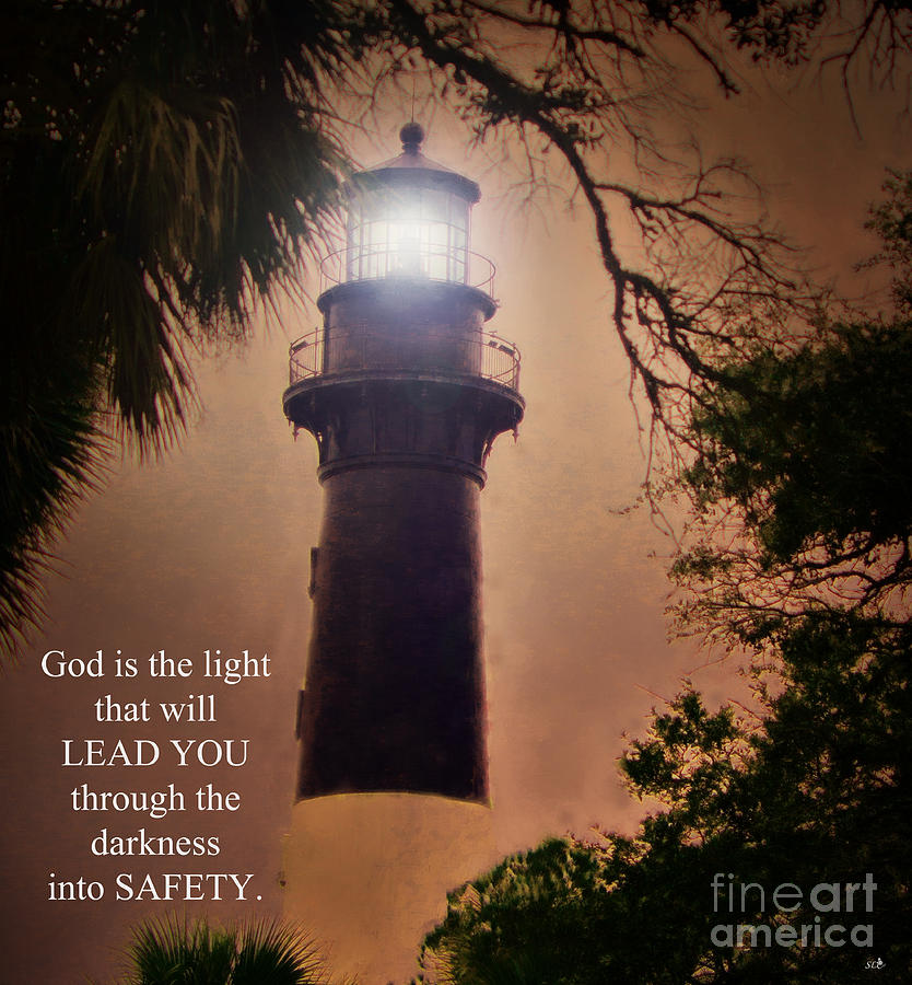 Light from the Lighthouse Photograph by Sandra Clark