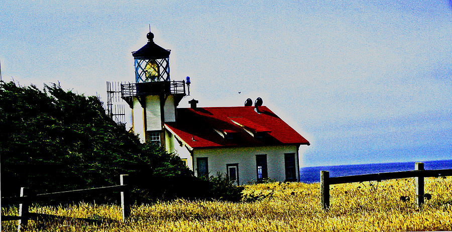 Light House at MidDay Photograph by Joseph Coulombe