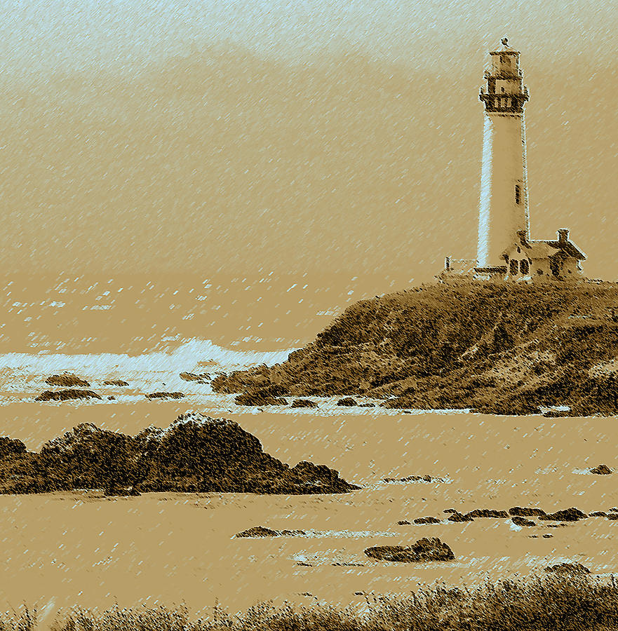 Light House Number 1 Photograph by Derek Dean Light House Number 1 Photograph by Derek Dean
