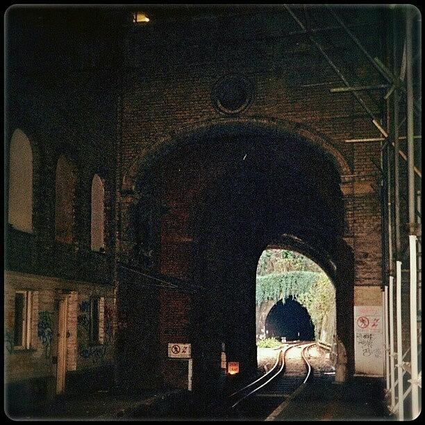 Brick Photograph - Light In Between Two tunnels by Linandara Linandara