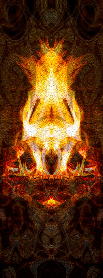 Light My Fire II Painting by Omaste Witkowski
