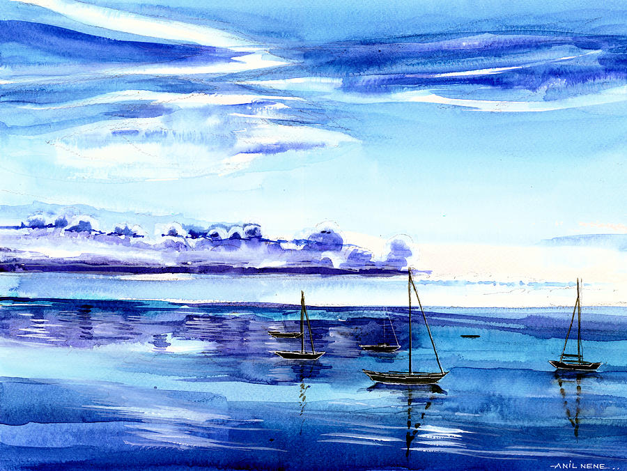 Light N Water Painting by Anil Nene