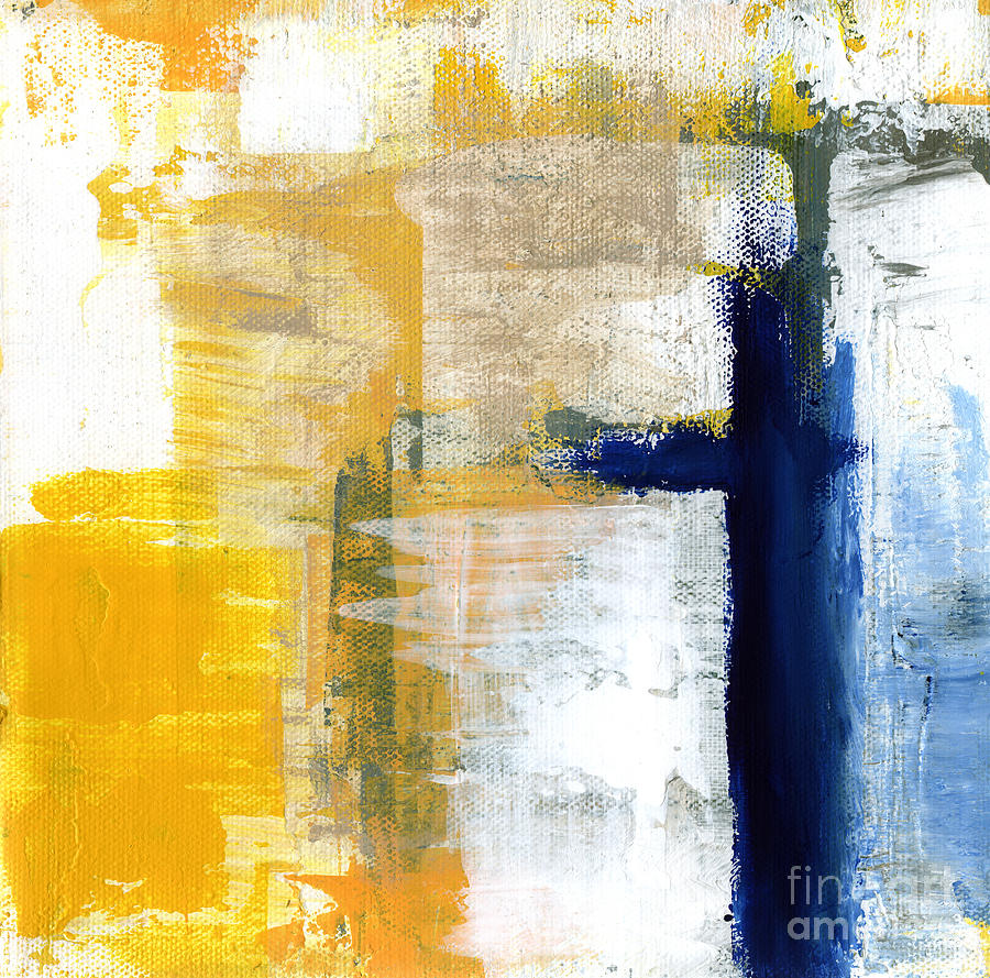 Abstract Painting - Light Of Day 3 by Linda Woods