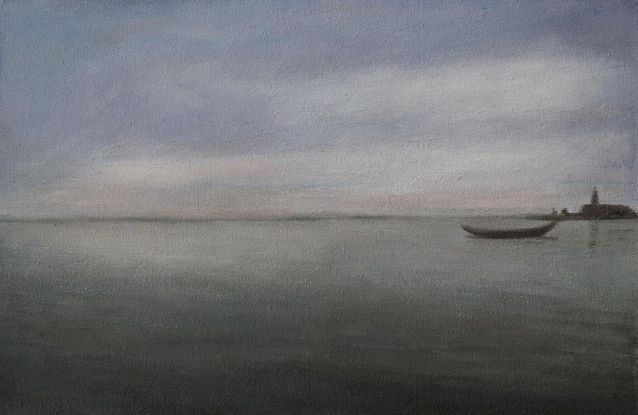 Light on the Lagoon Painting by Masami Iida