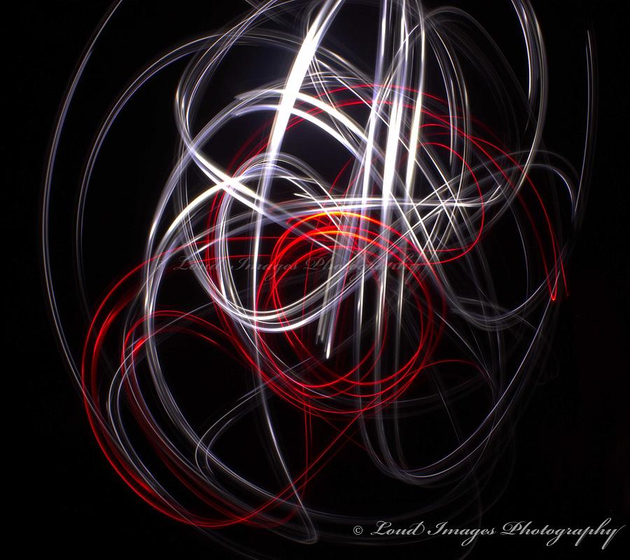 Light Painting 3 Photograph by Shannon Louder