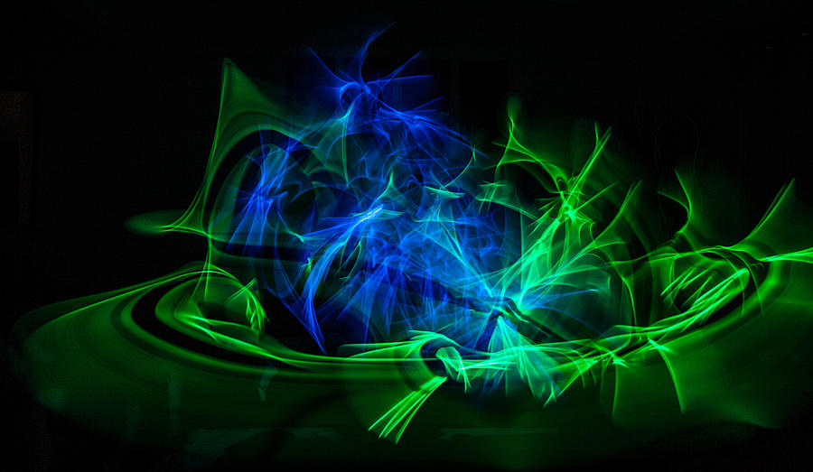 Light Painting Photograph by Tommy Farnsworth