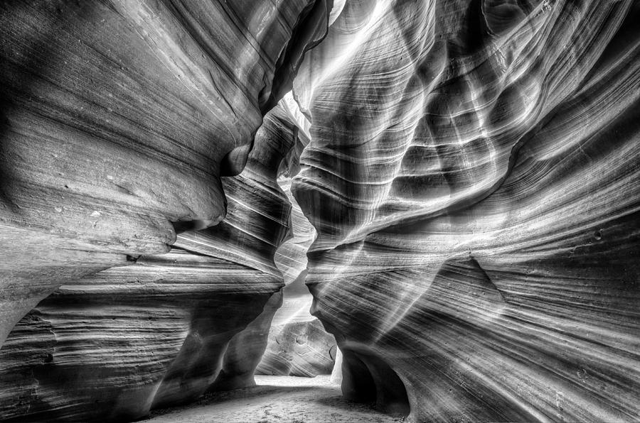 Antelope Canyon Photograph - Light path by Tommaso Di Donato