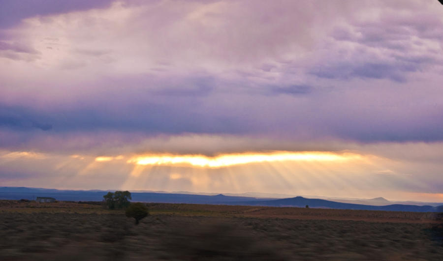 Light Rays  Photograph by Terry Anderson