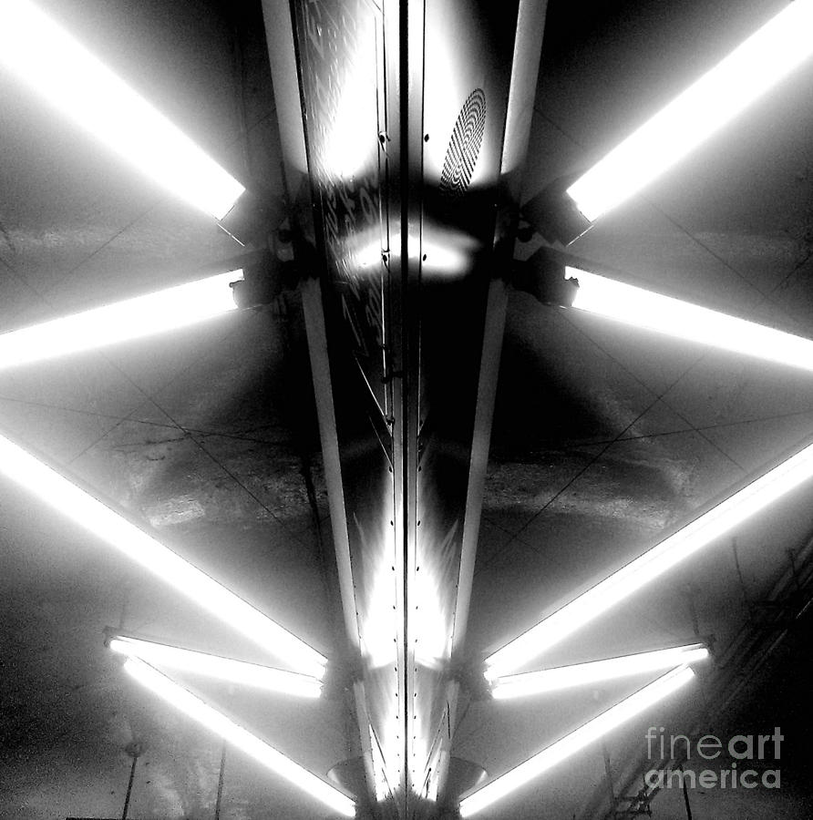 Black And White Photograph - Light Sabers by James Aiken