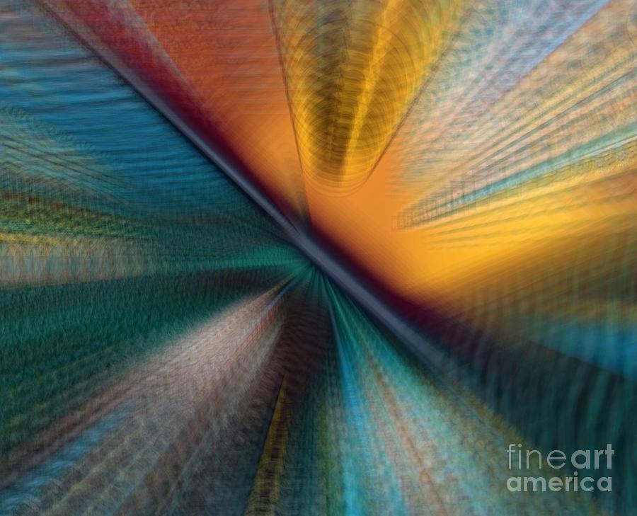 Light Speed Digital Art by Anthony Morris - Fine Art America