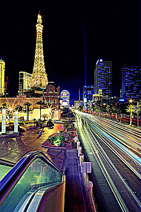 Light Speed Vegas Photograph by Matt Helm
