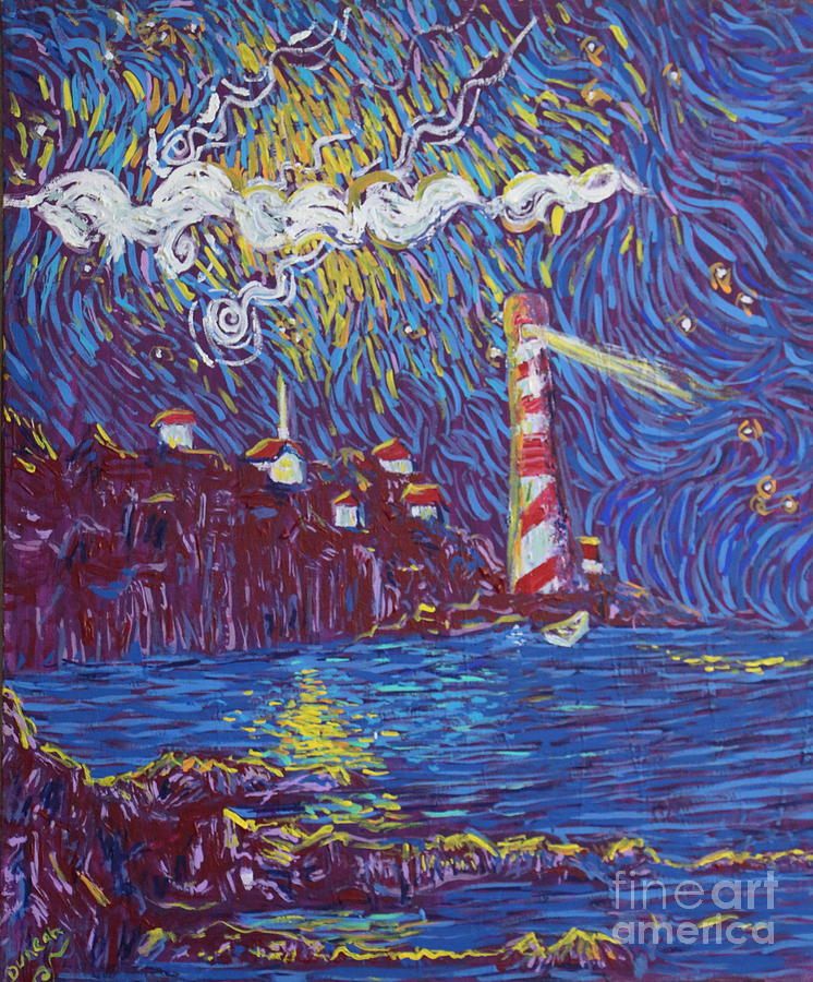 Light The Way Painting by Stefan Duncan
