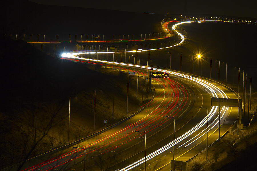 Light Trails Photograph by Chris Smith