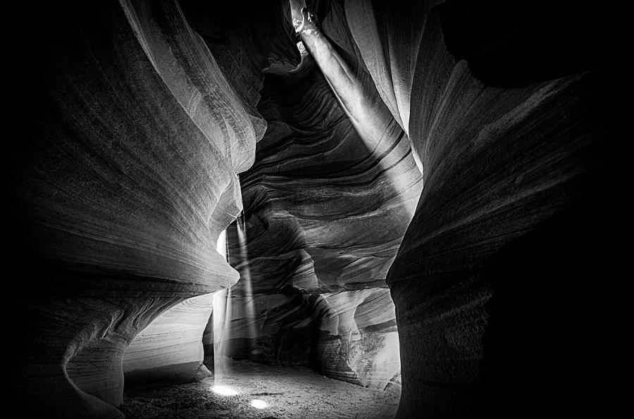 Black And White Photograph - Light your way by Tommaso Di Donato