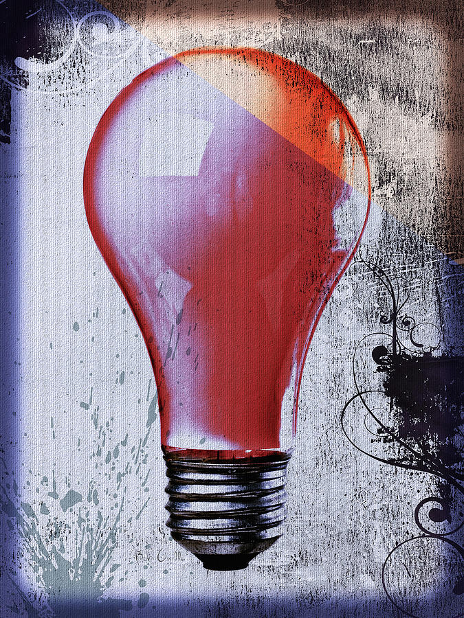 Abstract Photograph - Lightbulb by Bob Orsillo