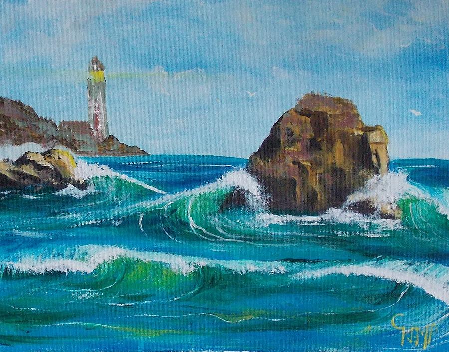 Lighthouse 2 Digital Art by Chuck Kemp