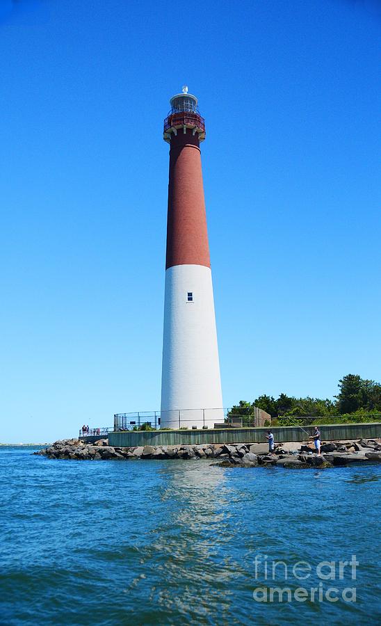 Lighthouse at Barnegat Bay NJ Photograph by Cindy Manero