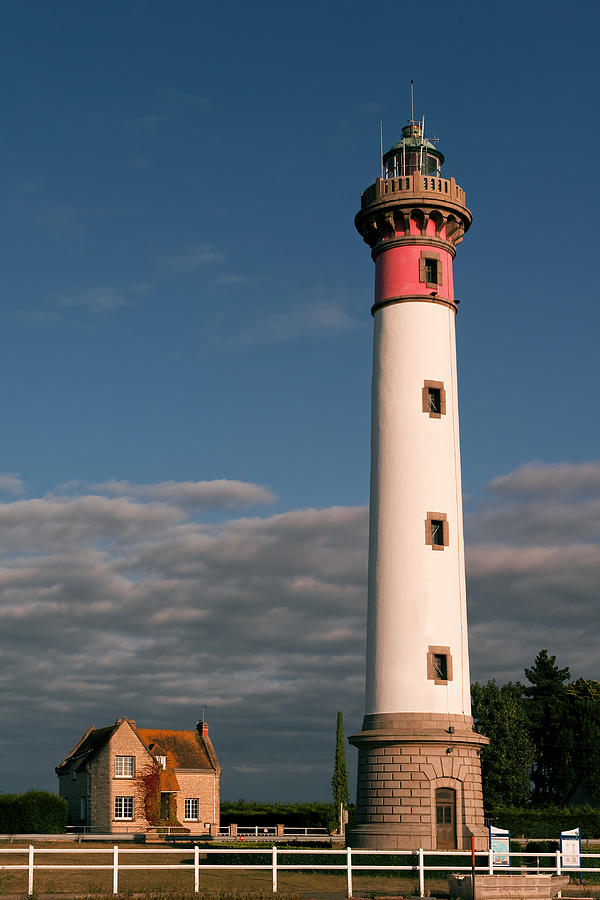 Lighthouse at Ouistreham Photograph by Jean-Pierre Ducondi