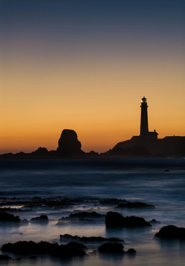 Lighthouse At Sunset Photograph by Josh Miller Lighthouse At Sunset Photograph by Josh Miller