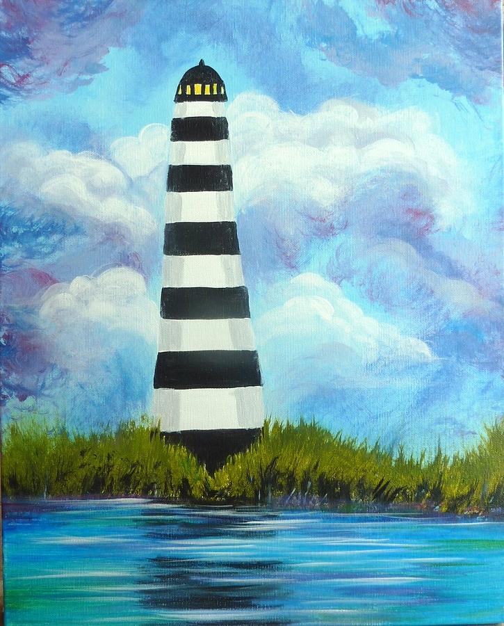 Lighthouse Painting - Lighthouse by Brenda  Bell