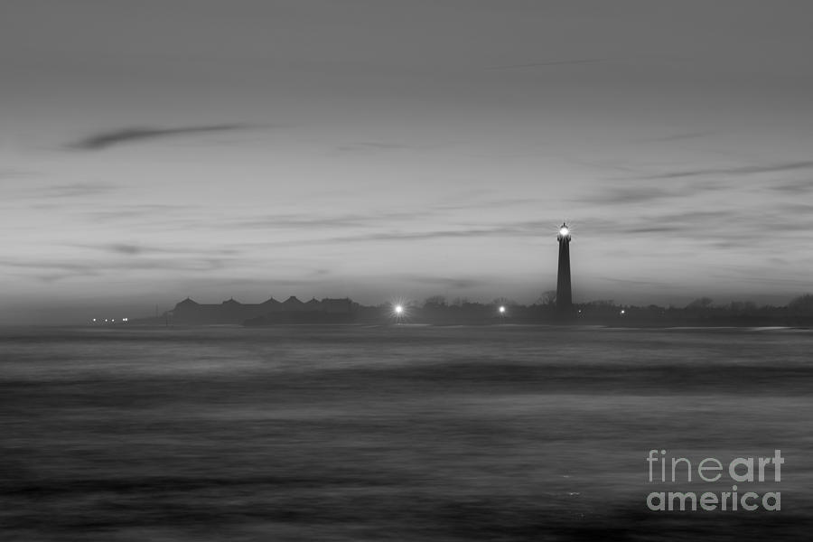 Lighthouse from a distance BW Photograph by Michael Ver Sprill | Fine ...