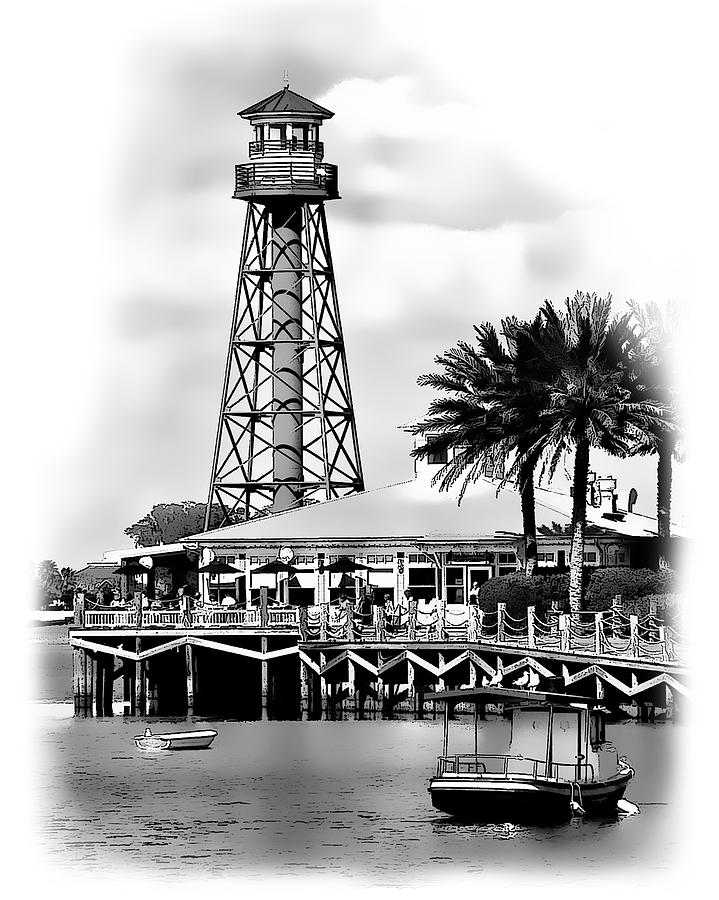 Lighthouse in Lake Sumter 2 Photograph by Betty Eich