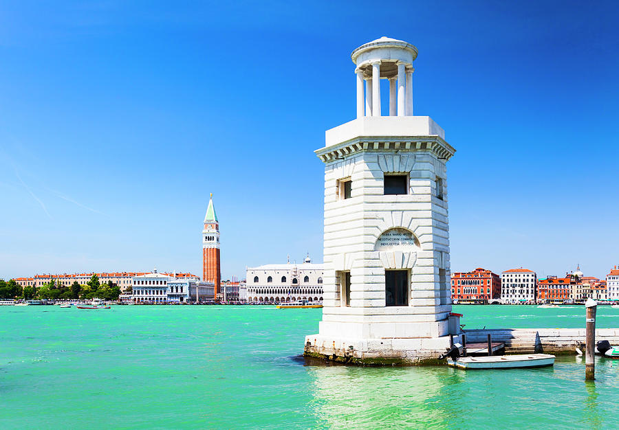 Lighthouse In Venice Photograph by Spooh