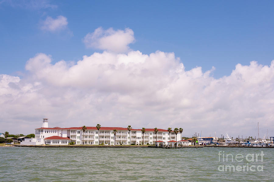 Lighthouse Inn Hotel Rockport Fulton Photograph by Andre Babiak Fine