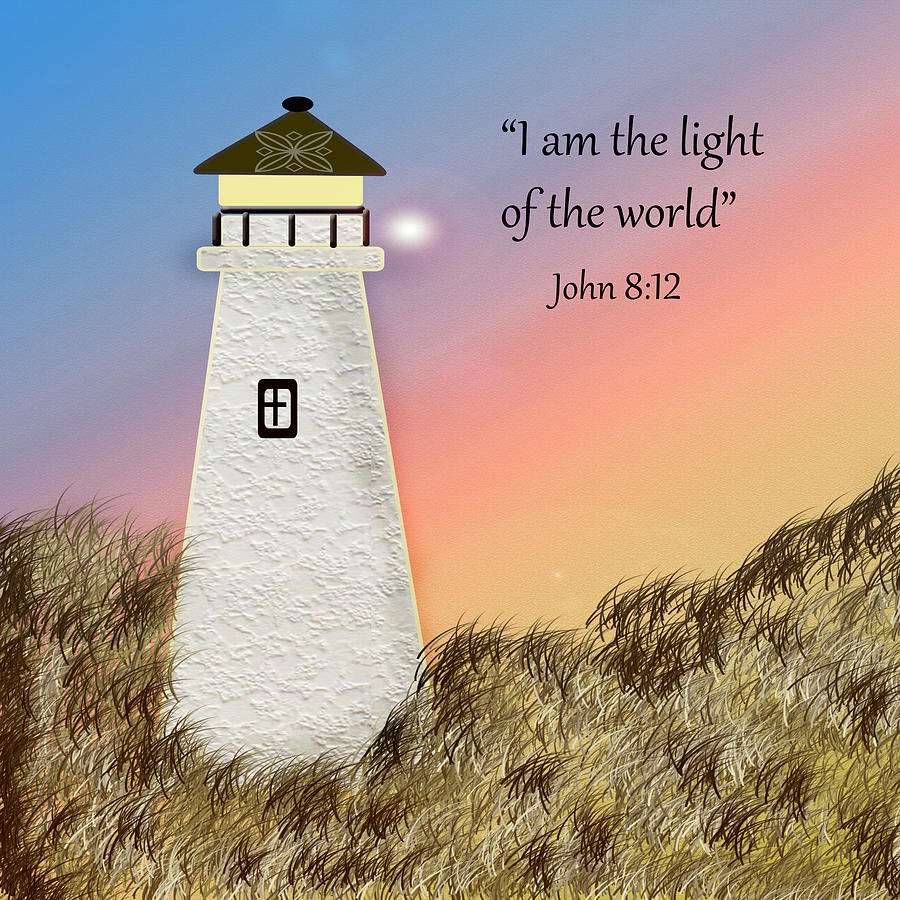 Lighthouse Inspiration Digital Art by TnBackroadsPhotos 
