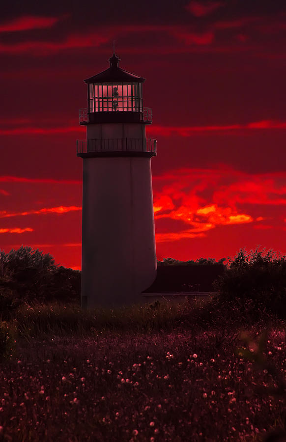 Lighthouse Intense  Photograph by Randall Branham