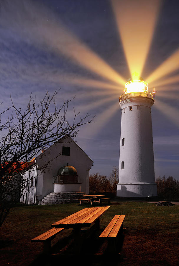 Lighthouse Photograph by Keller