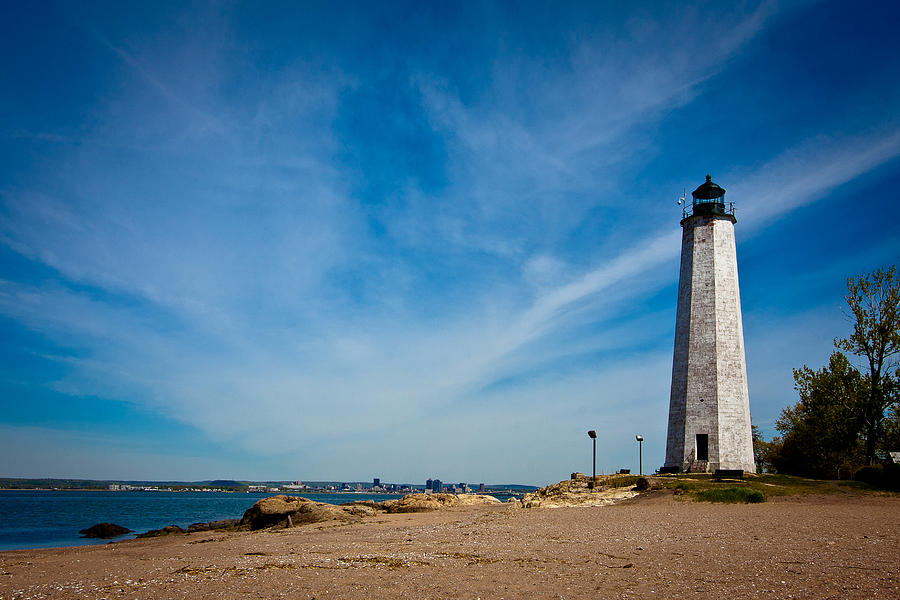 New Haven Photograph - Lighthouse New Haven CT by Oscar Dean